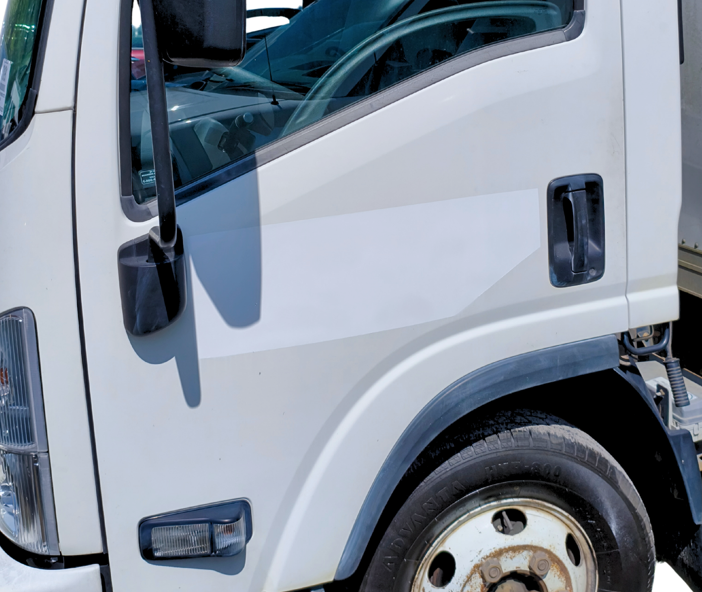Budget paint-overs and logo masking service
